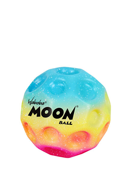 Rainbow Moon Pembe Sarı Mavi Top 