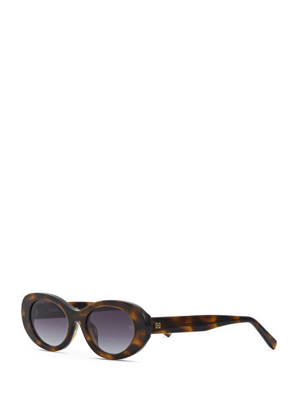 Hermossa Doreen HM 1748 C3 Havana Acetate Women's Sunglasses