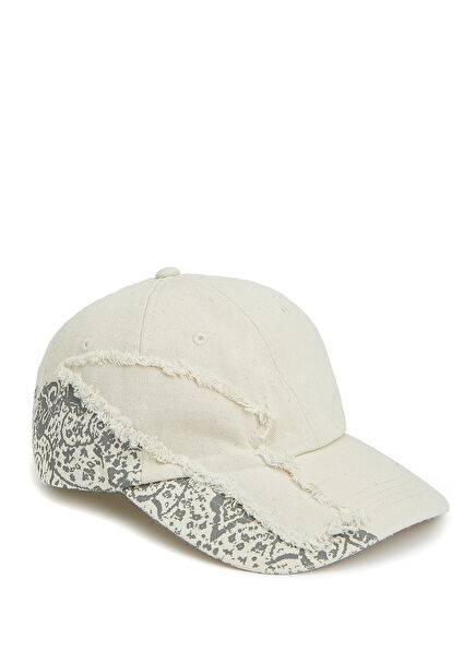 Cream Men's Hat