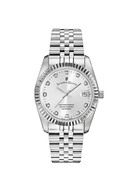 NRO 01 Metallic Gray Women's Wrist Watch