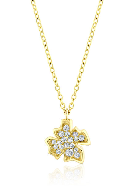 Maru Pırlantalı Kadın Altın Kolye