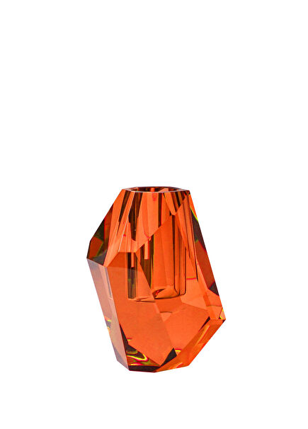 Tina Orange Vase 19 cm