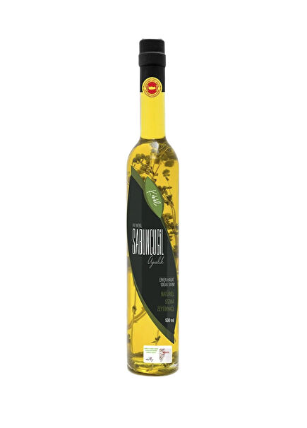 Registered Early Harvest Cold Pressed Seasoned Thyme Olive Oil 500 ml