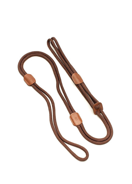 Brown Paracord Leather All-in-One Dog Harness