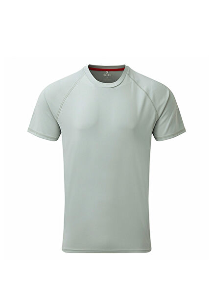 UV TEC Short Sleeve Medium Grey Men's Undershirt