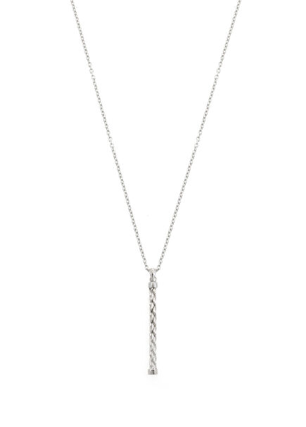 Mesh Necklace in Silver