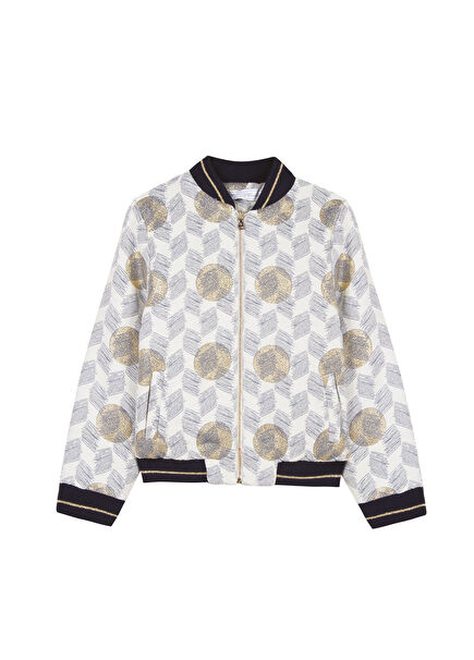 Pamuklu Kız Çocuk Bomber Mont