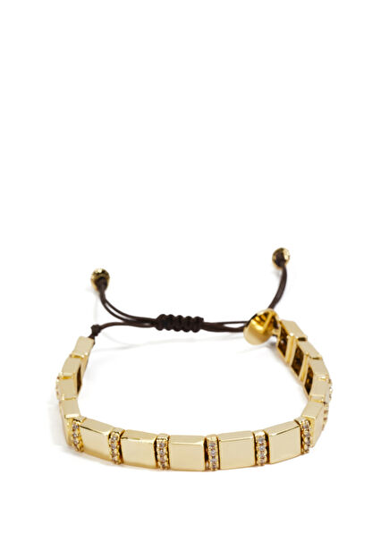 Gold Modern Patchwork Women's Bracelet