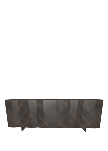 Kunta Brushed Bronze 3-Cover Console
