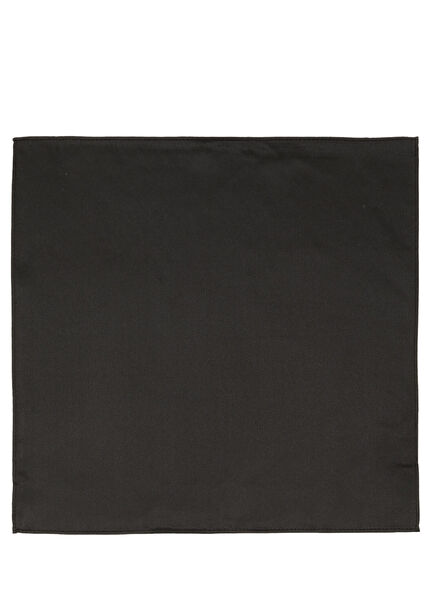 Black Silk Bag Handkerchief