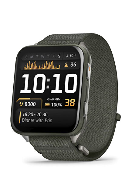 Venu X1 Moss Silikon Kayışlı Akıllı Saat