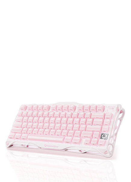 Mercury K1 RGB Special Edition Pembe Kablosuz Mekanik Gaming Klavye