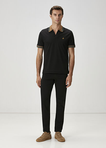 Siyah Stretch Spor Pantolon
