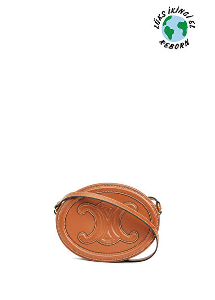 Celine Cuir Triomphe Oval Çanta