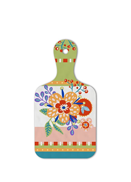 Mamma Mia Floral Patterned Cutting Board