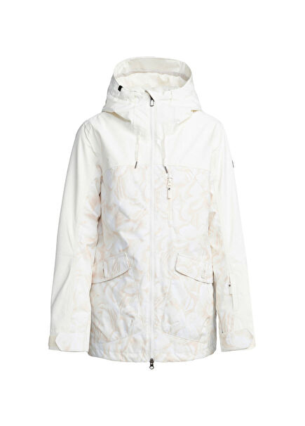 Nadia Beyaz Kadın Snowboard Montu