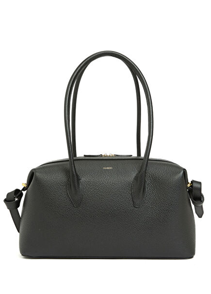 Brioche Black Women's Leather Bag