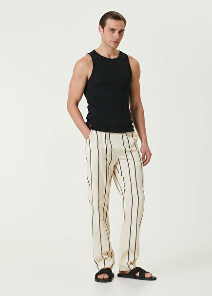 Free Heaven Kutnia Double Zippered Hand Woven Silk Fabric Men's Pants