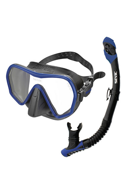 Ajna Mavi Maske Şnorkel Seti