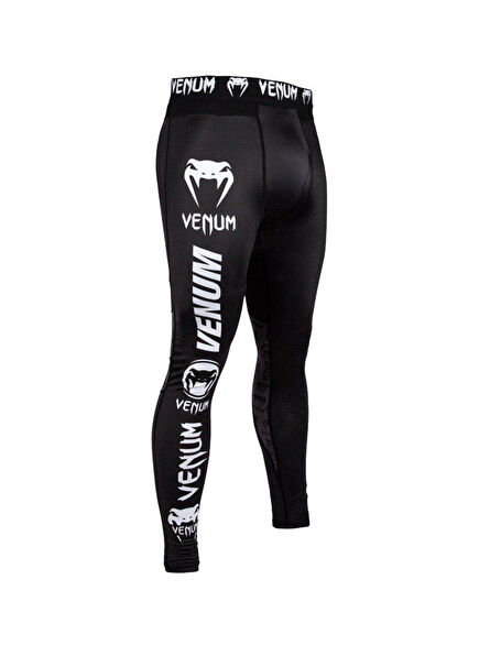 Logos Spats Black White Erkek Spor Tayt