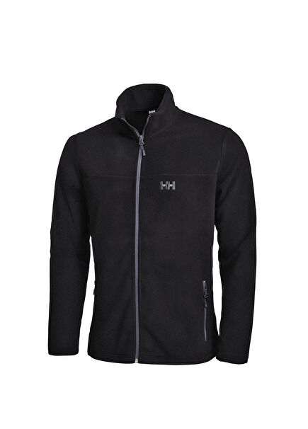 Zippy Black Men's Fleece Coat