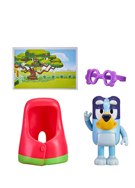 Büyükanne Bluey Aksesuarlı Karakter Figür Oyuncak Seti