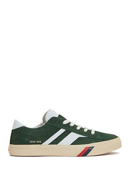 Royal Classic Koyu Yeşil Erkek Süet Sneaker
