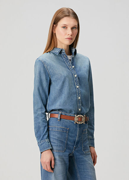 Blue Denim Shirt