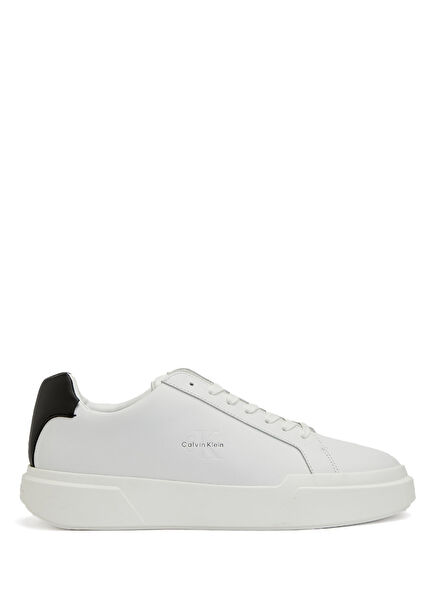 Chunky Cupsole Beyaz Erkek Deri Sneaker