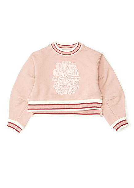 Pembe Kız Çocuk Sweatshirt