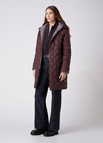 Plum Reversible Coat