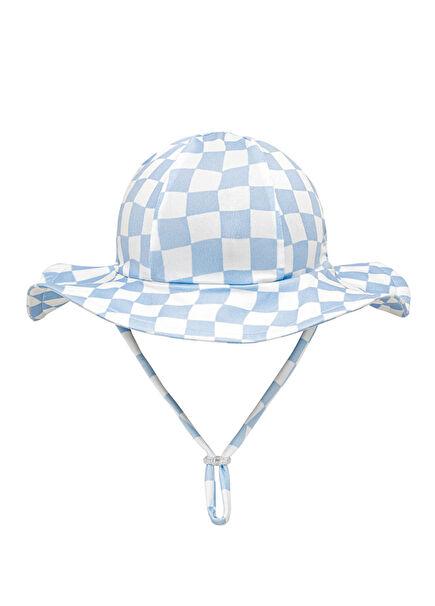Groovy Checker Siperlikli UV Korumalı Erkek Çocuk Şapka