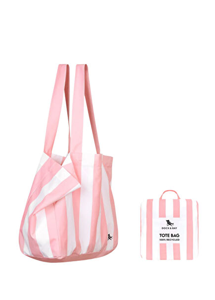 Cabana Malibu Pink Kadın Katlanabilir Çanta 