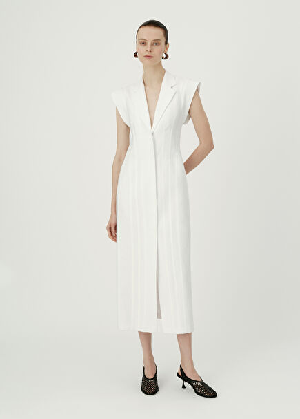 Bardot White Midi Women's Shirt Dress