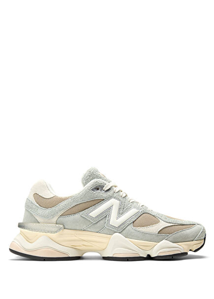 9060 Grey Women's Leather Sneaker