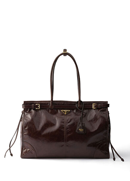 Bonnie Brown Leather Extra Large Women's Bag
