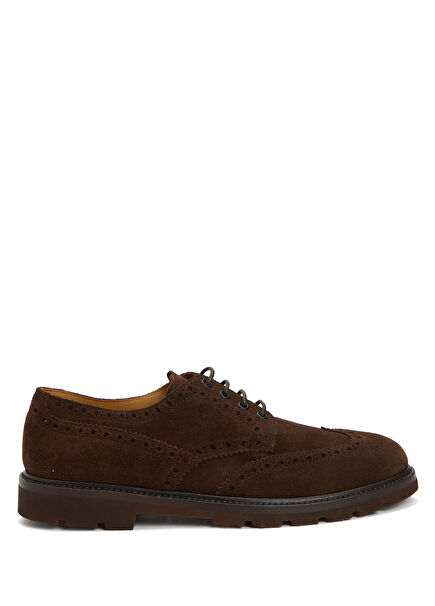 Brown Men's Suede Shoes