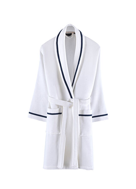 Livenza Cotton White Unisex Terry Bathrobe