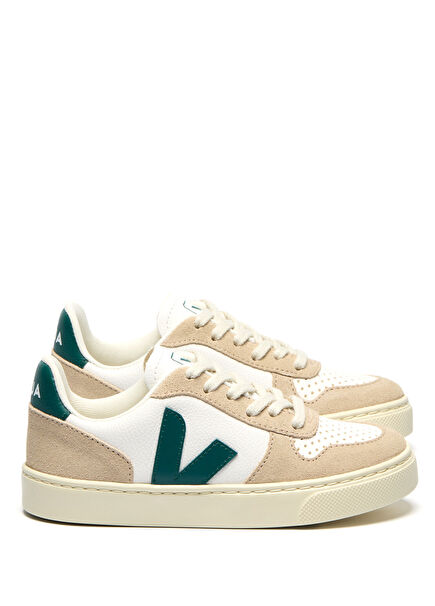 Small V-10 Chromefree Çocuk Deri Sneaker