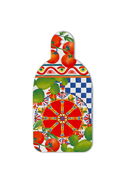 Dolce Vita Colorful Melamine Medium Size Cutting Board