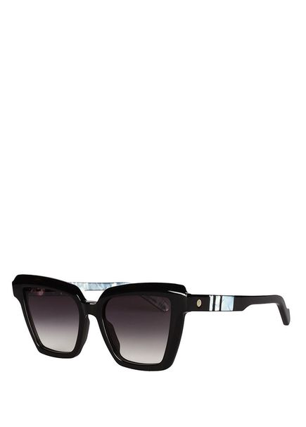 Abolan AB 01 White Pearl Black Acetate Women's Sunglasses
