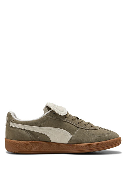 Palermo Premium Beyaz Yeşil Erkek Süet Sneaker