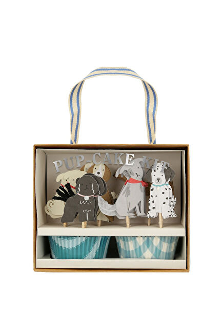Puppy Themed 24-Piece Cupcake Kit