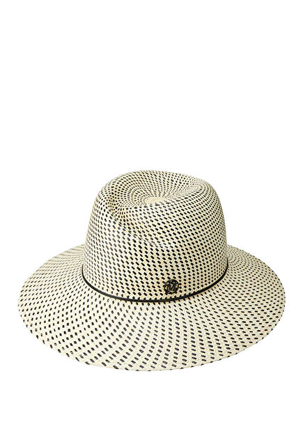 Virginie Black Natural Women's Linen Hat