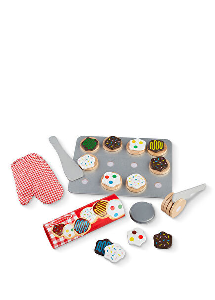 Dilimle ve Pişir Ahşap Kurabiye Seti