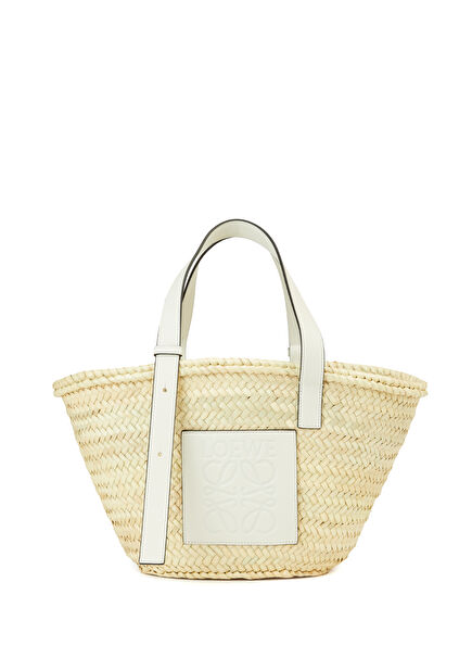 Natural Women's Palm Fiber Beach Bag