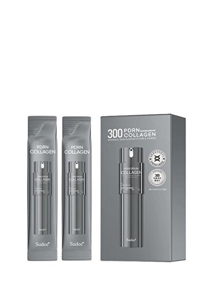 300 Collagen PDRN Elasticity PDRN Mikroiğneler 300 ve Kolajen İçeren Güçlendirici Cilt Serumu 2 ml x 10