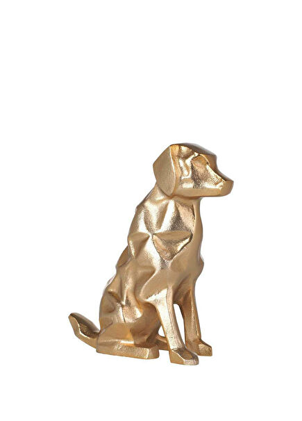 427015 Nolalu Pirinç Köpek Dekoratif Biblo