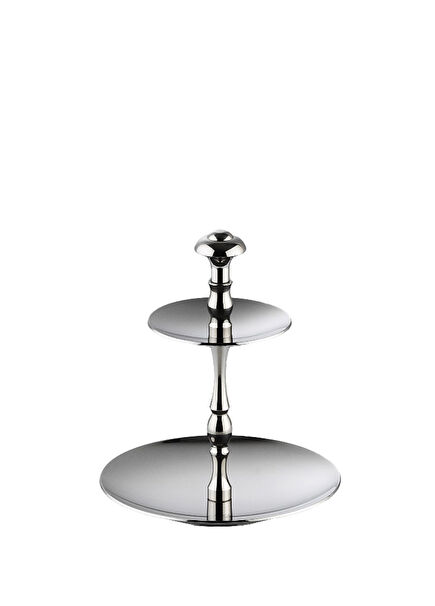 Krom Çelik 2 Katlı Sunumluk 