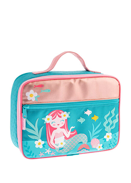 Mermaid Patterned Girl's Lunch Box